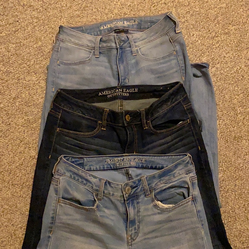 American Eagle Jeans Bundle! Size 6